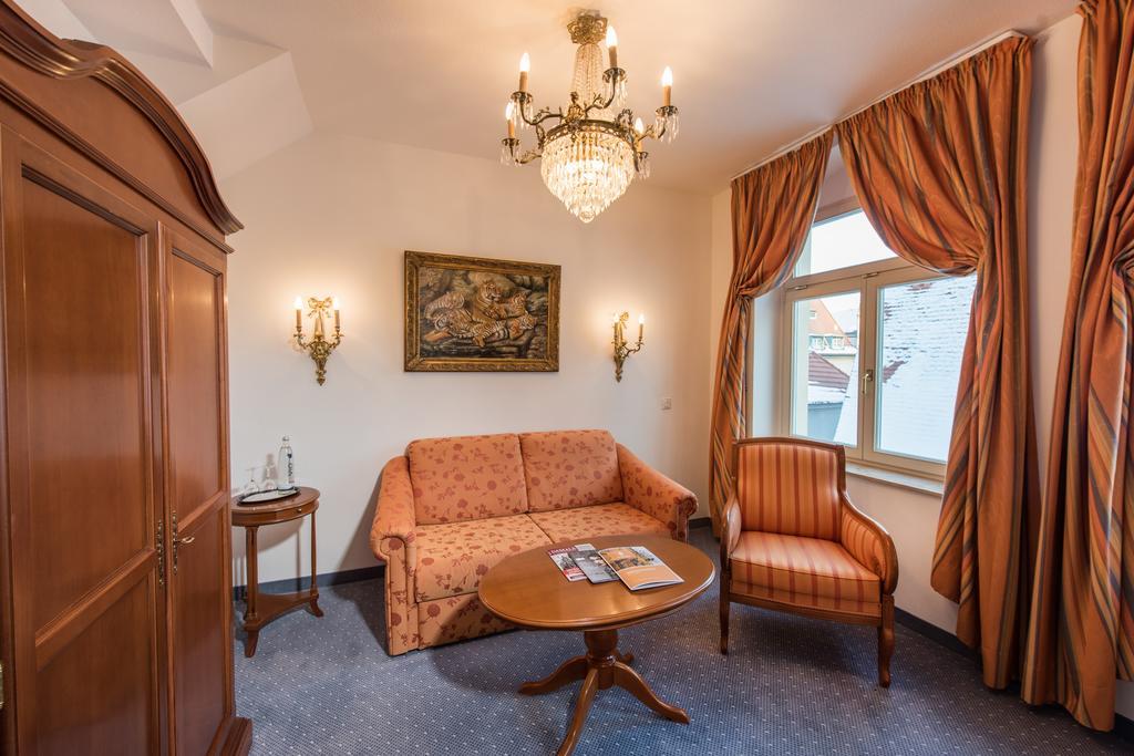Hotel Goldener Loewe Meißen Habitación foto